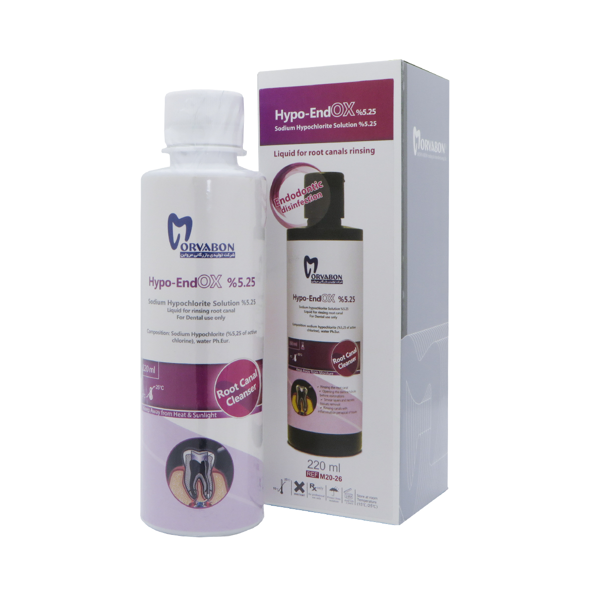 محلول هیپوکلریت سدیم ۵.۲۵% مروابن