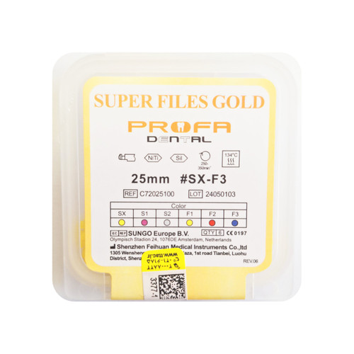 فایل روتاری 25mm گلد پروفا – Super File Gold PROFA